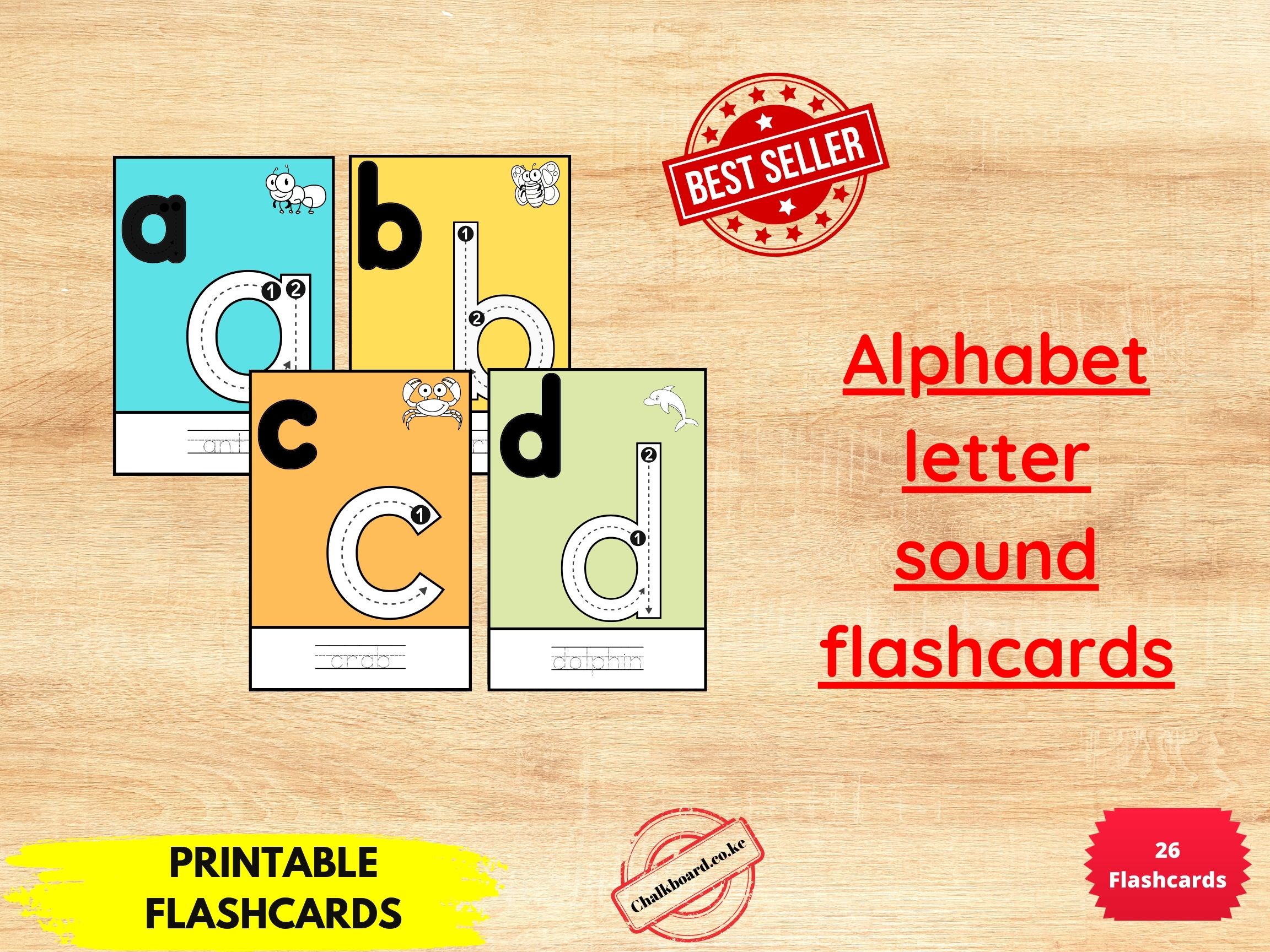 ALPHABET LETTER SOUNDS FLASHCARDS A-Z | PDF