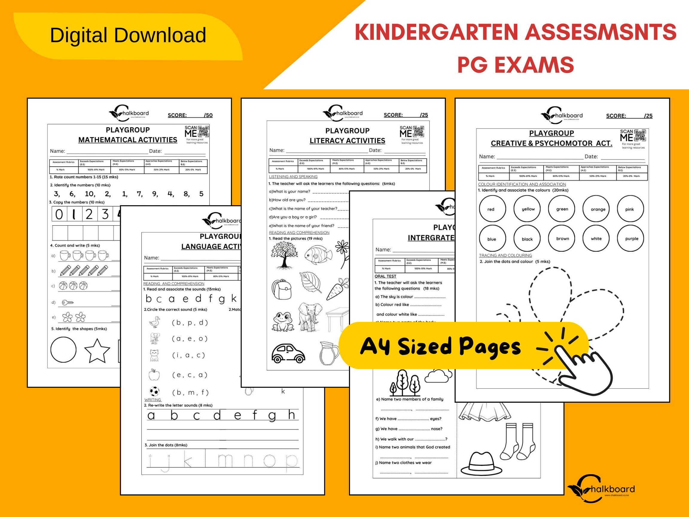 CBC play group exams pdf