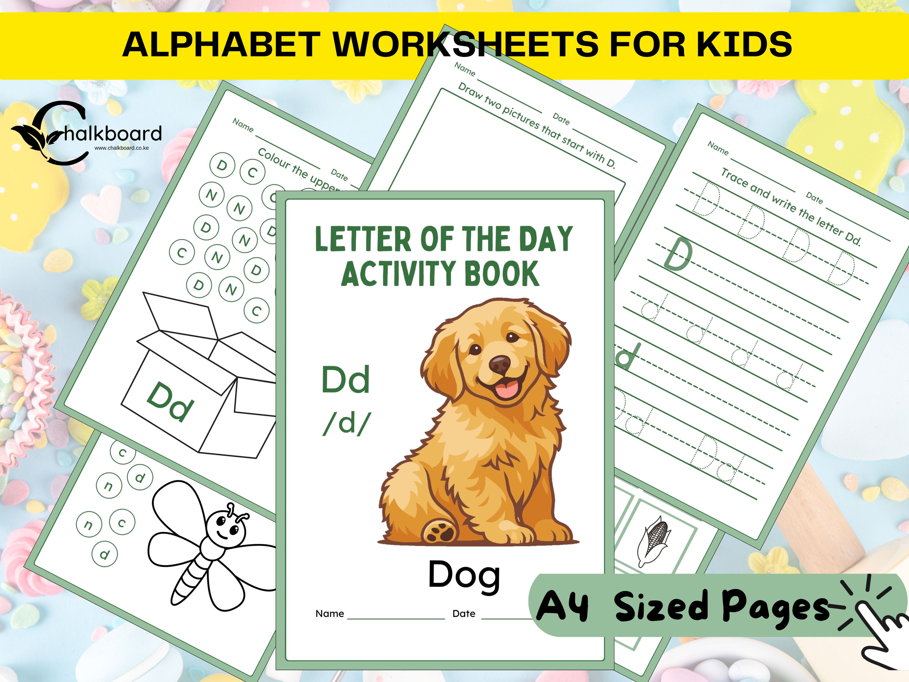 Letter Dd Activity Pack