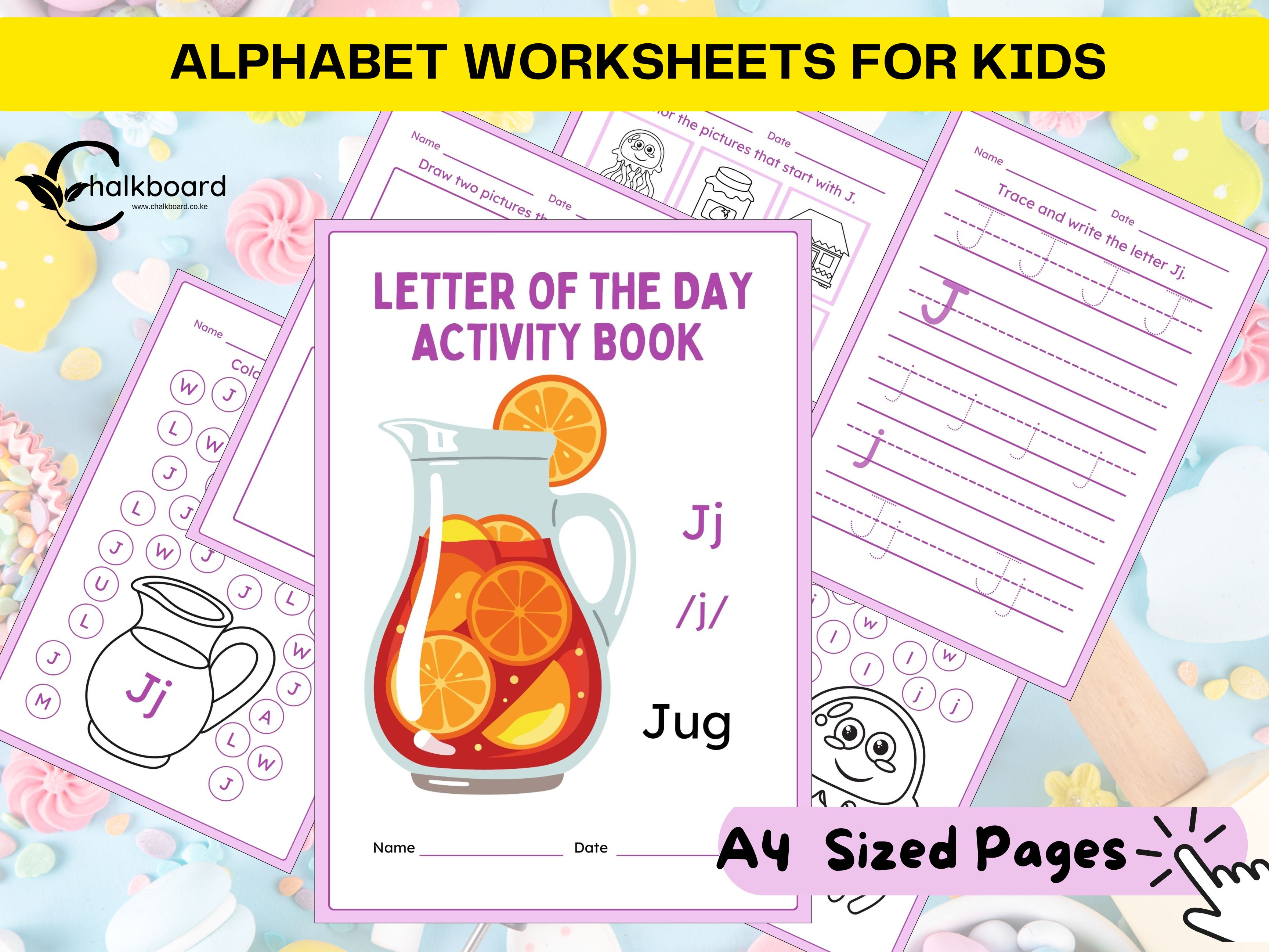 Letter Jj Activity Pack