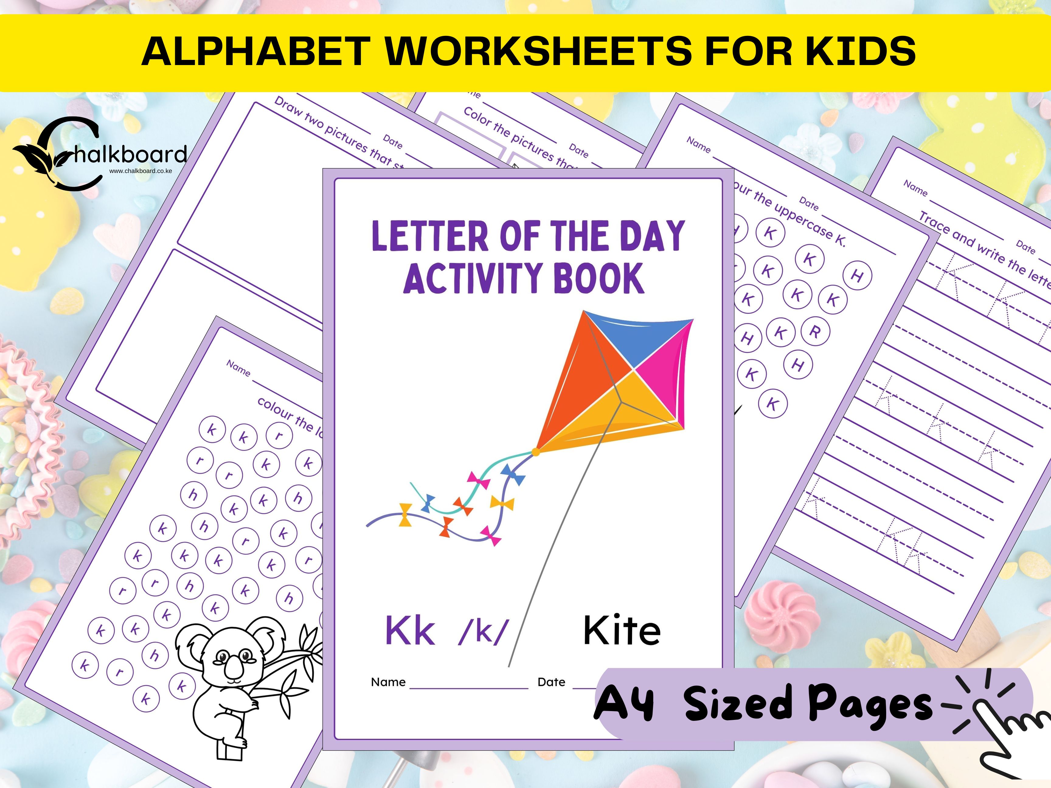  Letter Kk Activity Pack