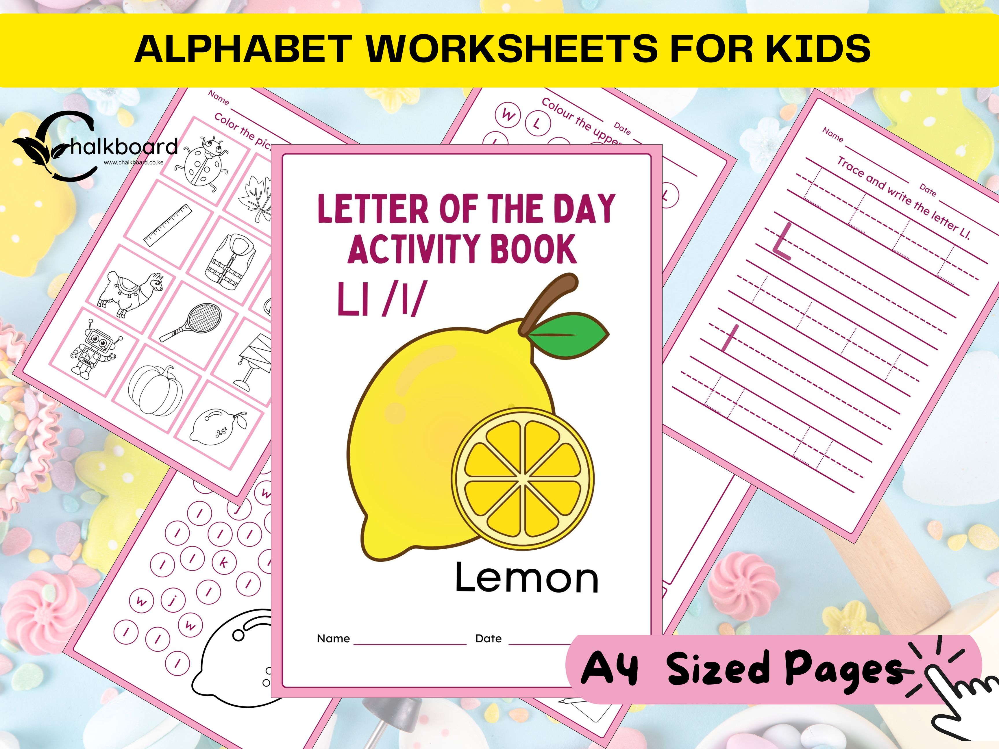 Letter Ll Activity Pack PDF printable
