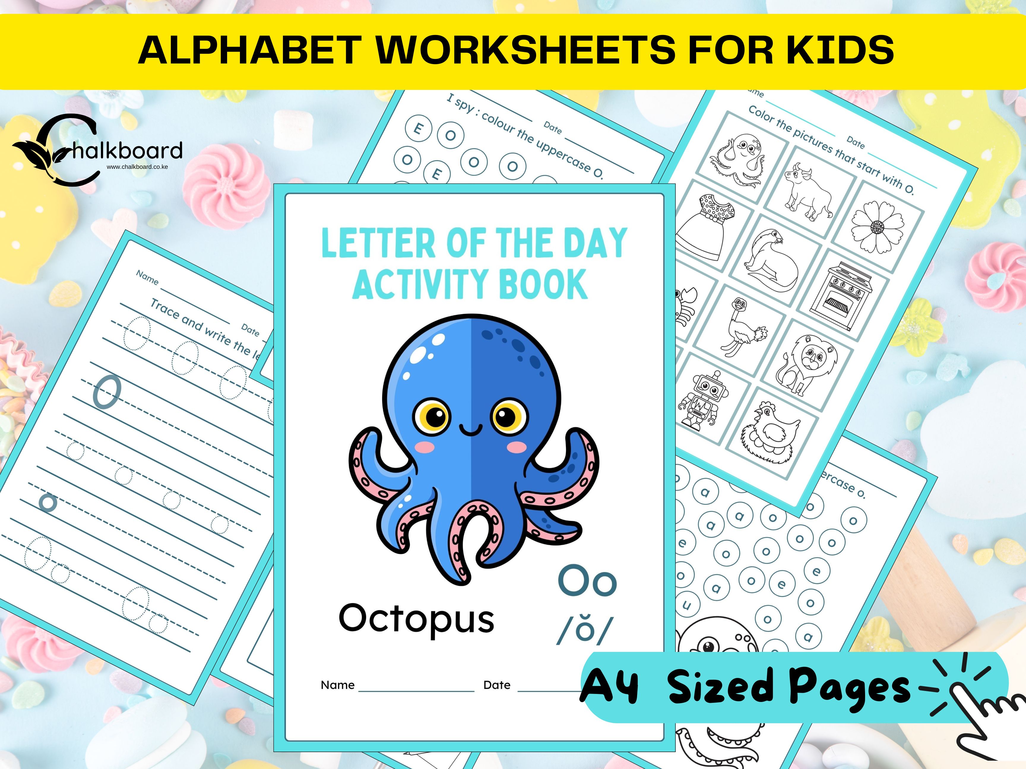 Letter Oo Activity Pack
