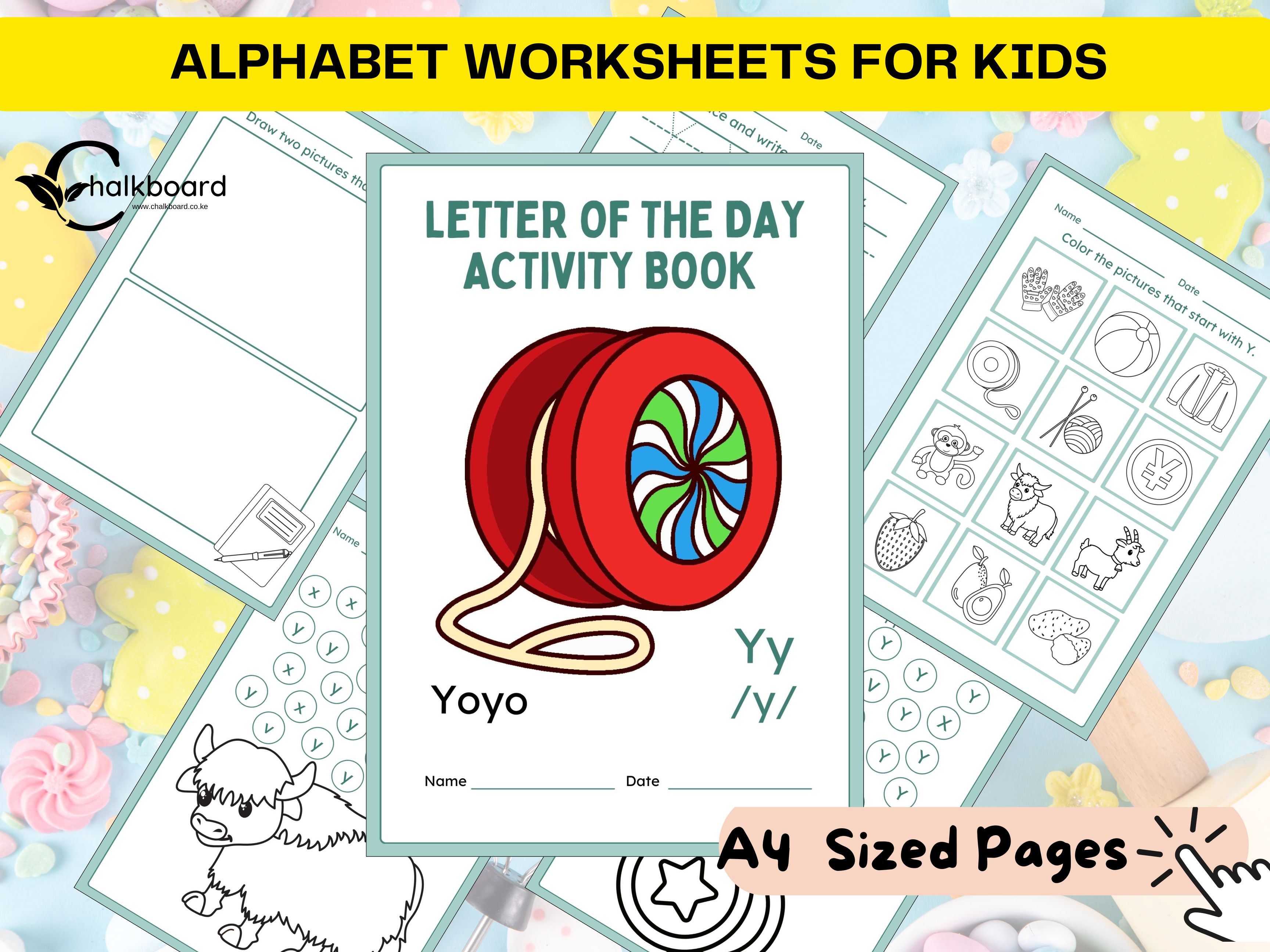 Letter Yy Activity Pack