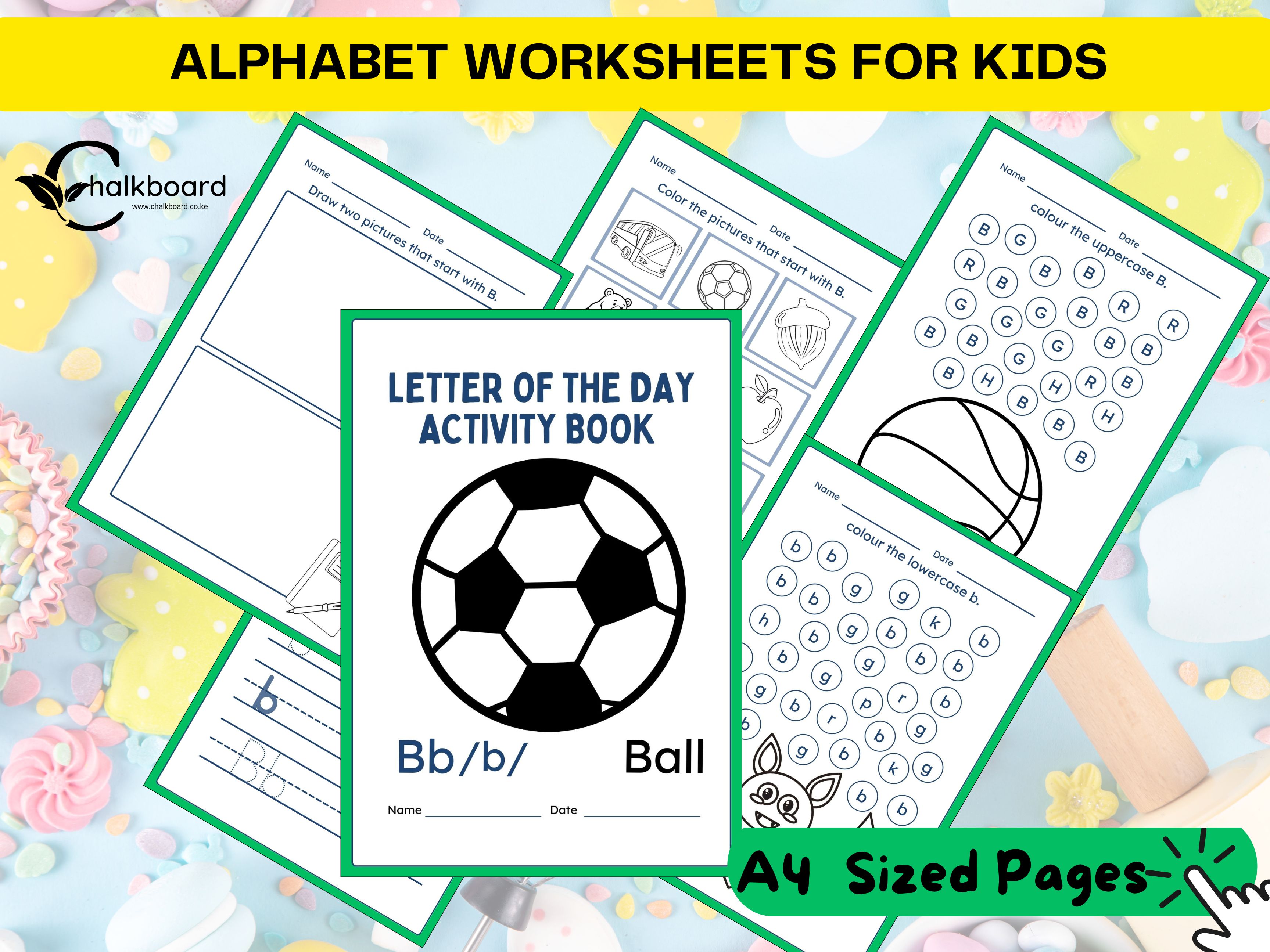 Printable Alphabet Letter Bb Activity Pack